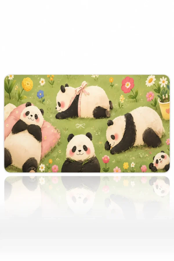 Panda Nap Meadow Dizüstü Gaming Mousepad