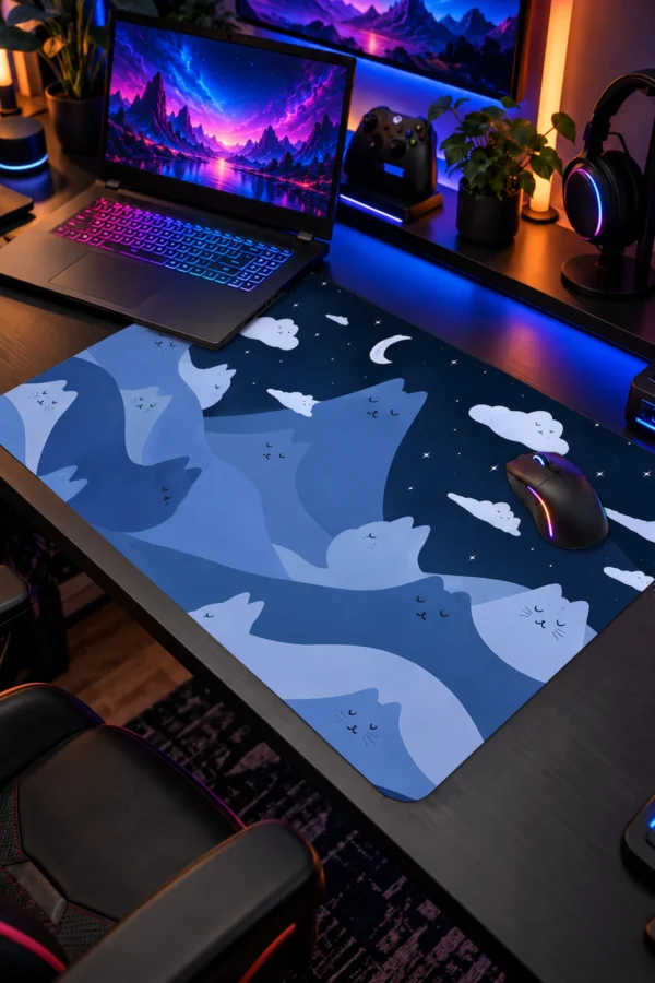 Whisker Peaks Dizüstü Gaming Mousepad