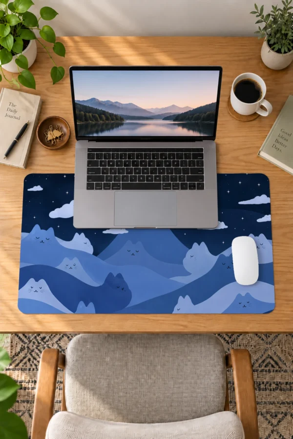 Whisker Peaks Dizüstü Gaming Mousepad