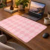 Blush Picnic Plaid 60x40 Gaming Mousepad Blush Picnic Plaid Dizüstü Gaming Mousepad