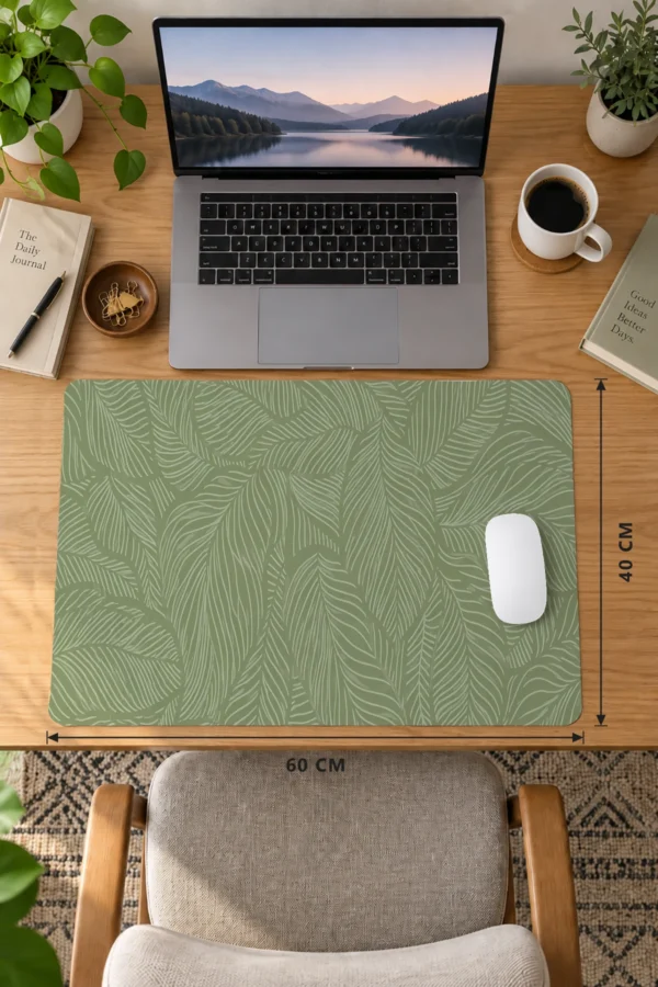 Sage Frond Dizüstü Gaming Mousepad