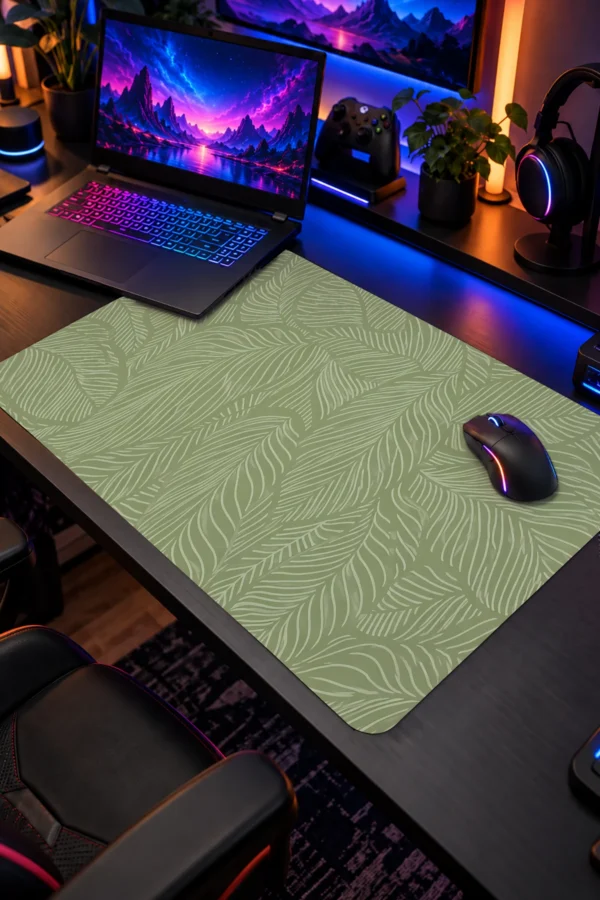 Sage Frond Dizüstü Gaming Mousepad