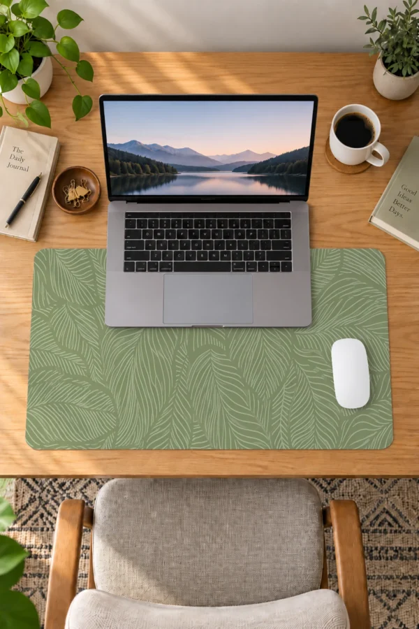 Sage Frond Dizüstü Gaming Mousepad