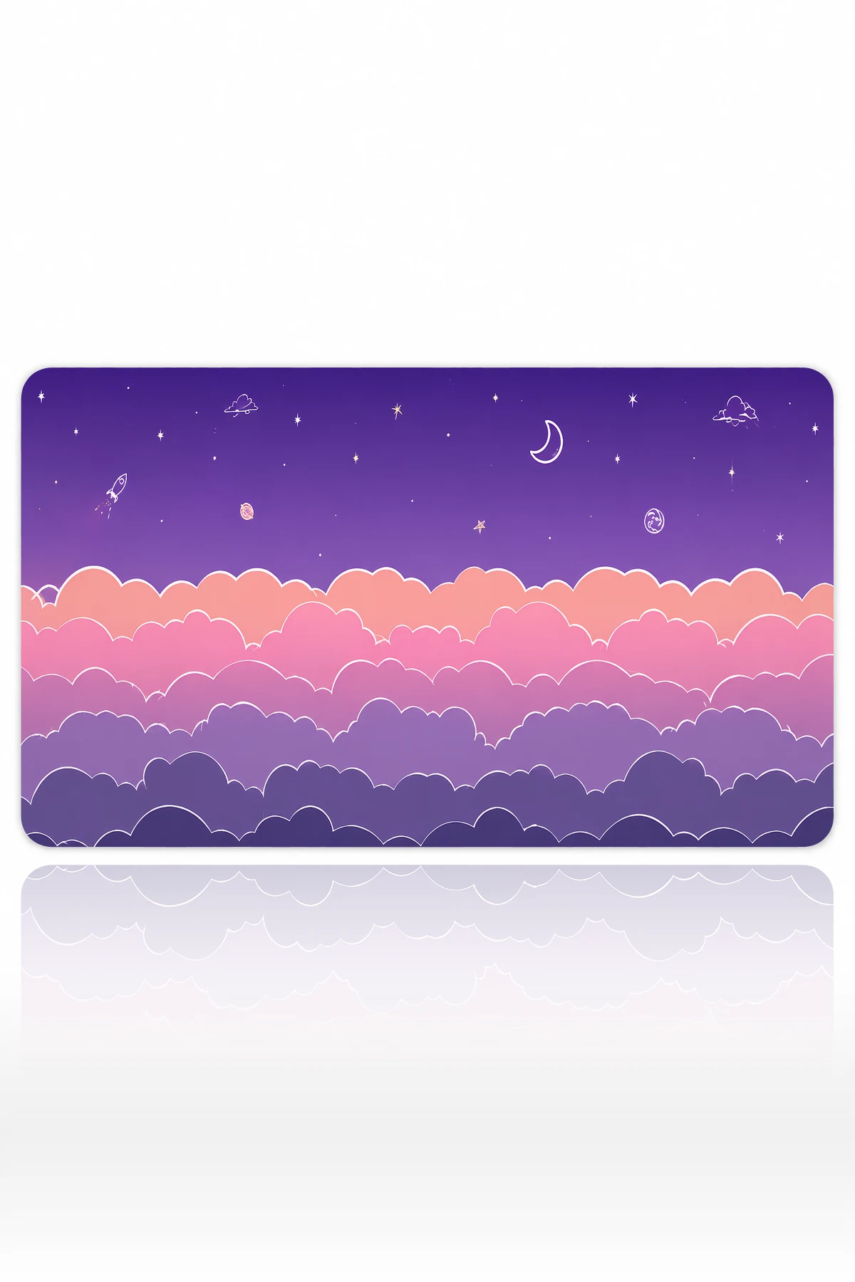 Lilac Dreamscape Dizüstü Gaming Mousepad