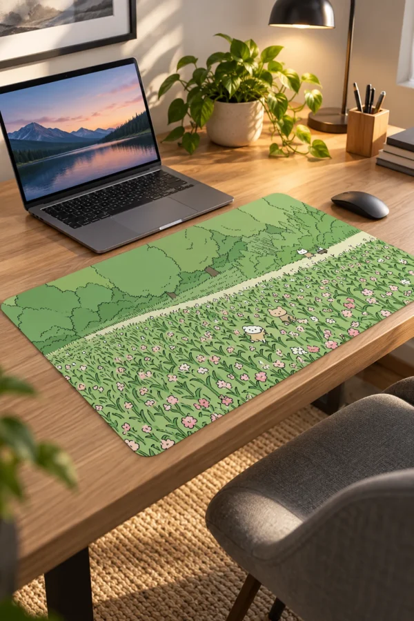 Meadow Whiskers 60x40 Gaming Mousepad Meadow Whiskers Dizüstü Gaming Mousepad