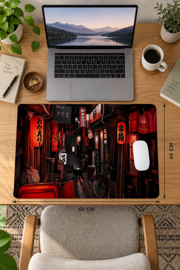 Lantern Alley Dizüstü Gaming Mousepad