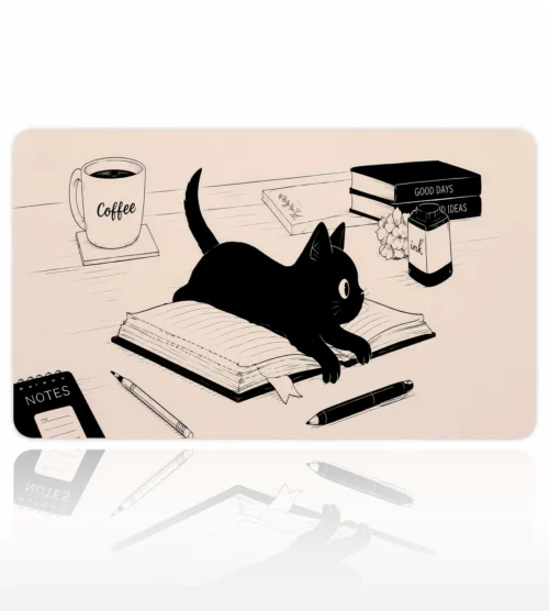 Bookish Shadow 60x40 Gaming Mousepad Bookish Shadow Dizüstü Gaming Mousepad