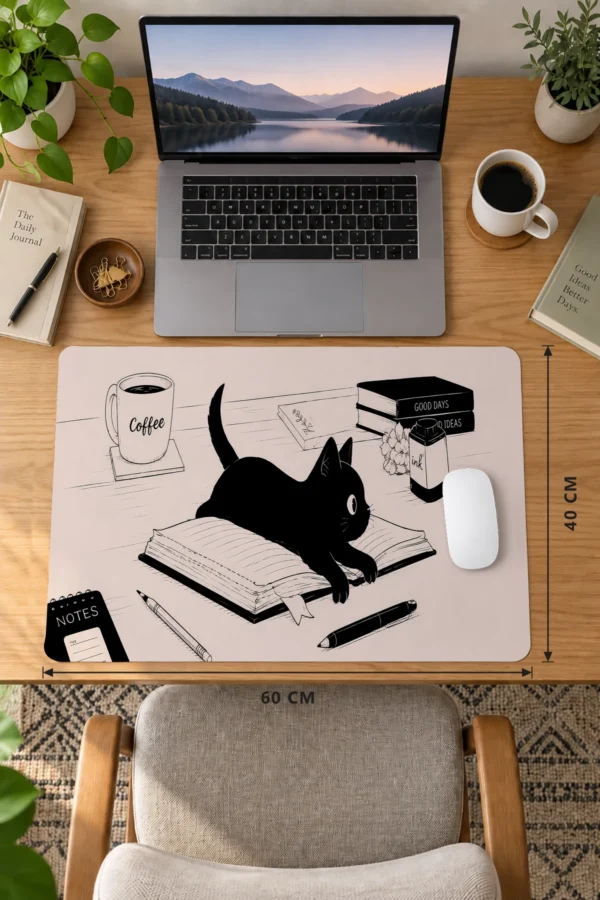 Bookish Shadow Dizüstü Gaming Mousepad