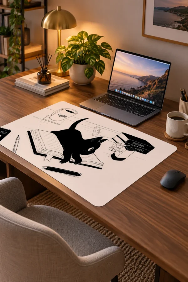 Bookish Shadow Dizüstü Gaming Mousepad