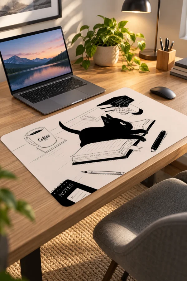 Bookish Shadow Dizüstü Gaming Mousepad