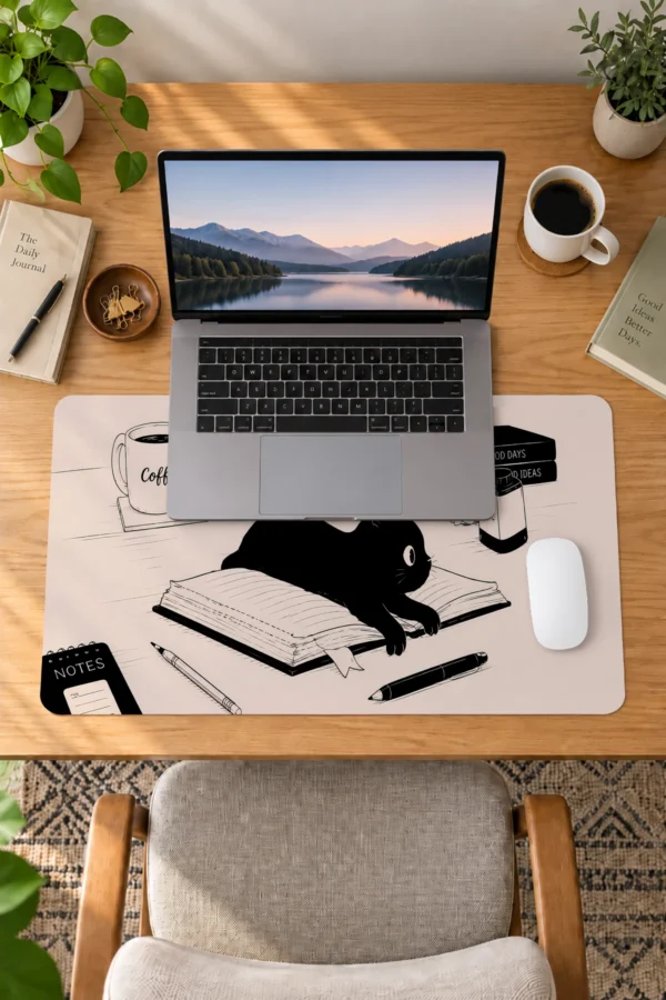 Bookish Shadow Dizüstü Gaming Mousepad