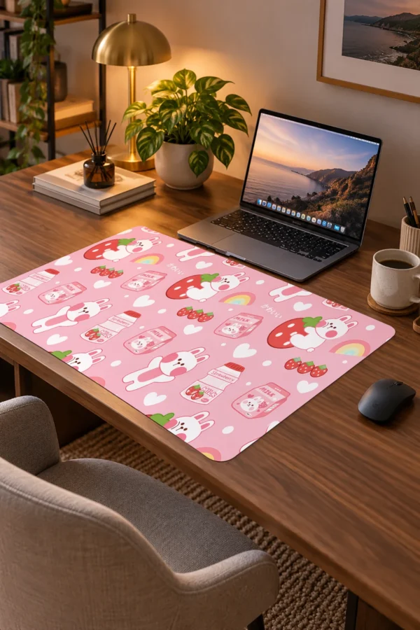 Strawberry Hop Dizüstü Gaming Mousepad