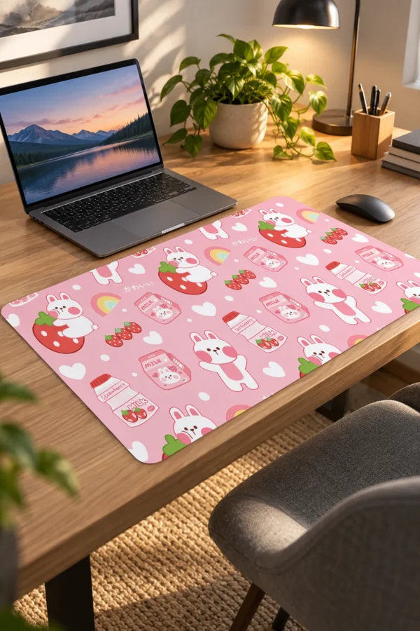 Strawberry Hop Dizüstü Gaming Mousepad