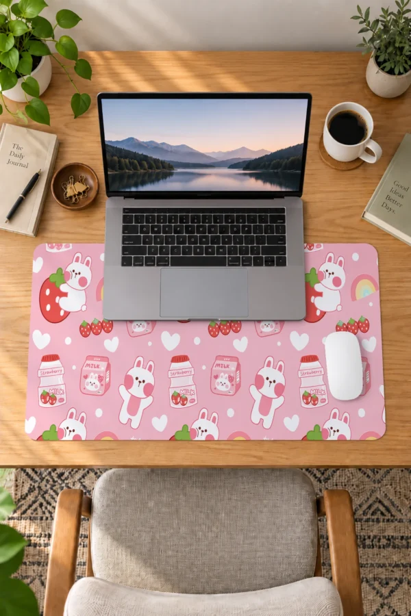 Strawberry Hop Dizüstü Gaming Mousepad