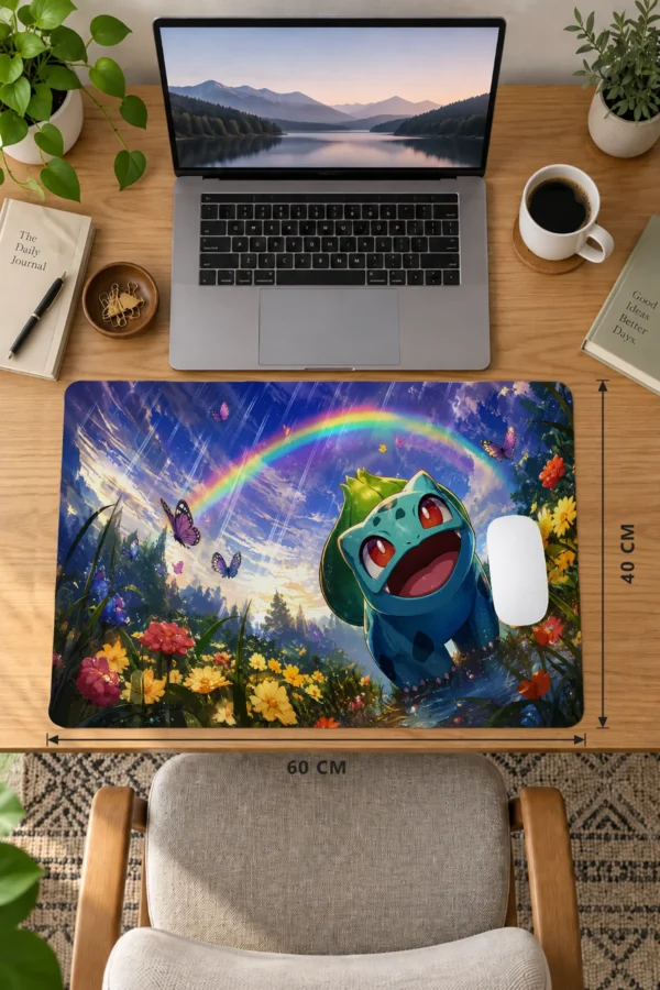 Rainbow Sprout 60x40 Gaming Mousepad Rainbow Sprout Dizüstü Gaming Mousepad