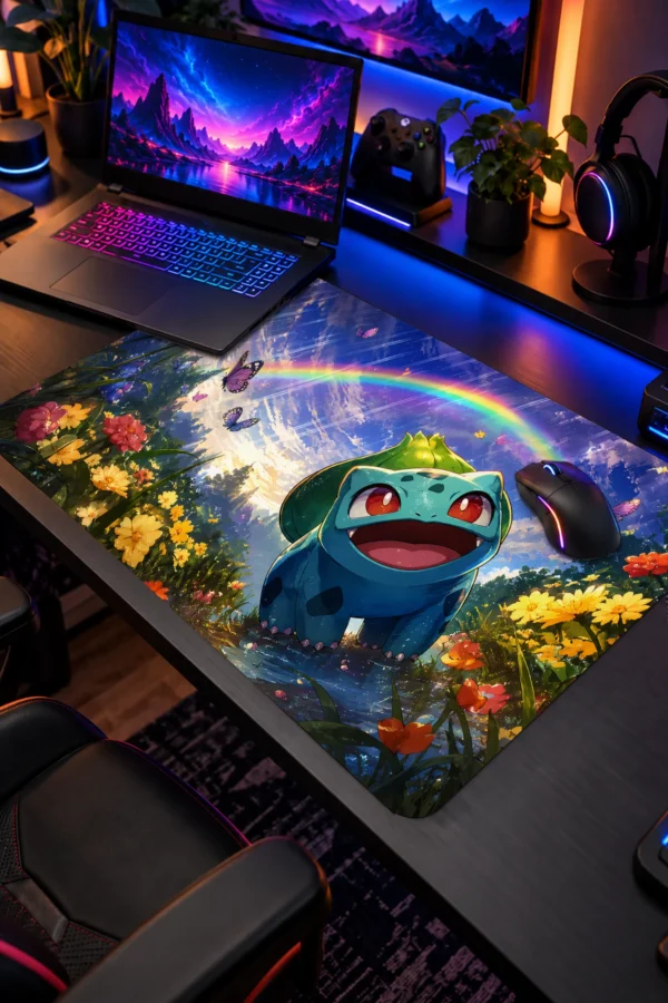Rainbow Sprout 60x40 Gaming Mousepad Rainbow Sprout Dizüstü Gaming Mousepad