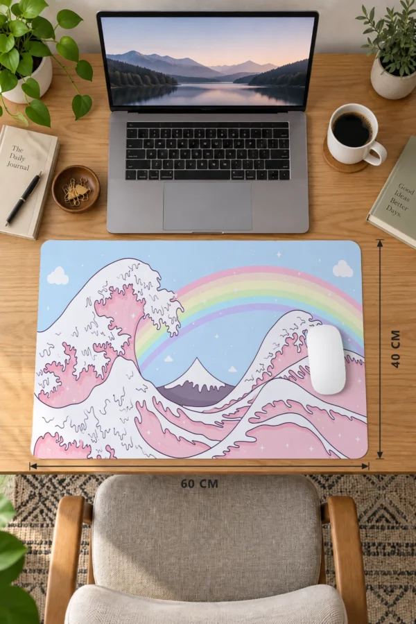 Rainbow Surge Dizüstü Gaming Mousepad