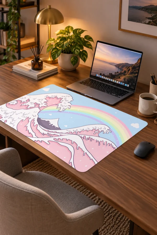 Rainbow Surge Dizüstü Gaming Mousepad