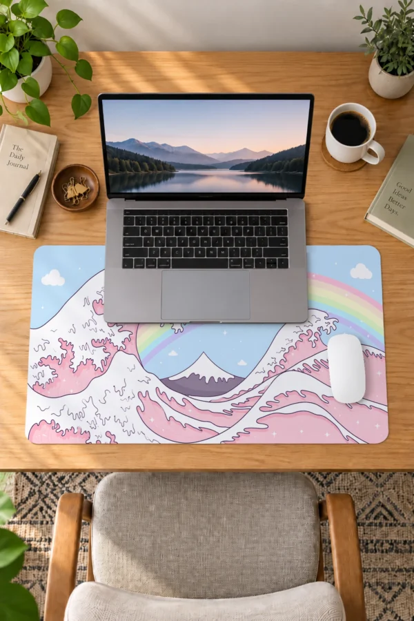 Rainbow Surge Dizüstü Gaming Mousepad