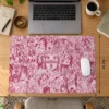 Rose Manga Mosaic Dizüstü Gaming Mousepad