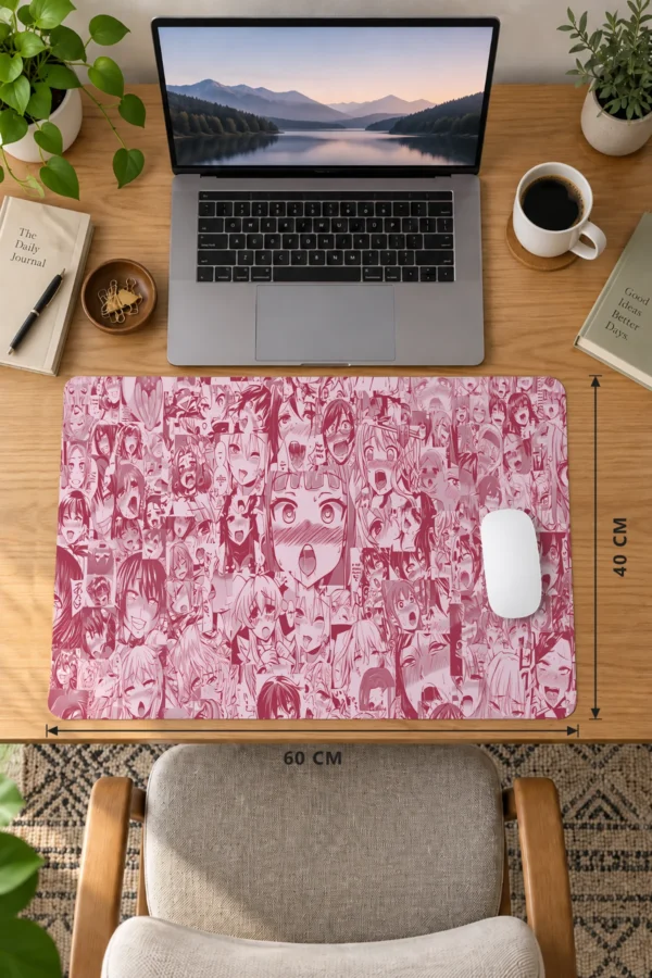 Rose Manga Mosaic Dizüstü Gaming Mousepad