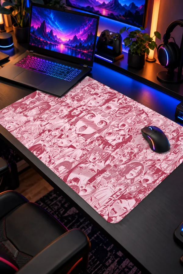 Rose Manga Mosaic Dizüstü Gaming Mousepad