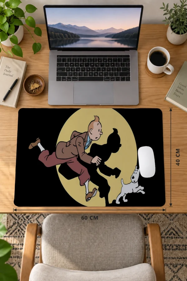 Moonlit Chase 60x40 Gaming Mousepad Moonlit Chase Dizüstü Gaming Mousepad