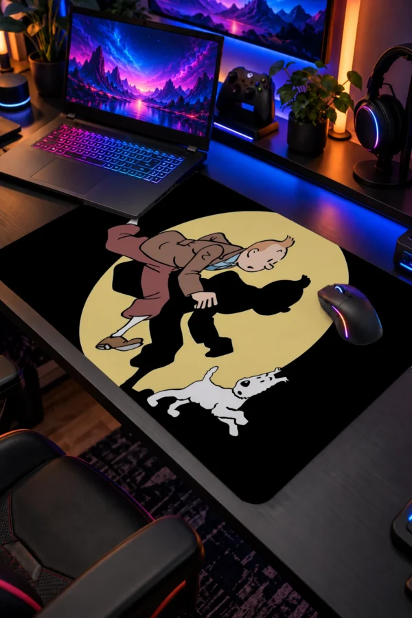Moonlit Chase 60x40 Gaming Mousepad Moonlit Chase Dizüstü Gaming Mousepad