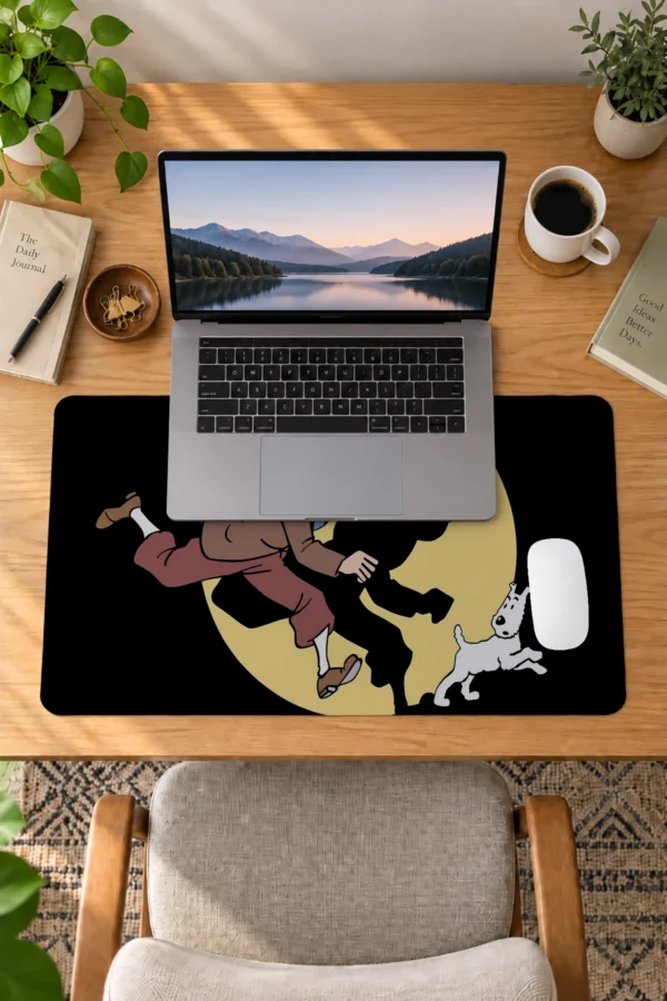 Moonlit Chase 60x40 Gaming Mousepad Moonlit Chase Dizüstü Gaming Mousepad
