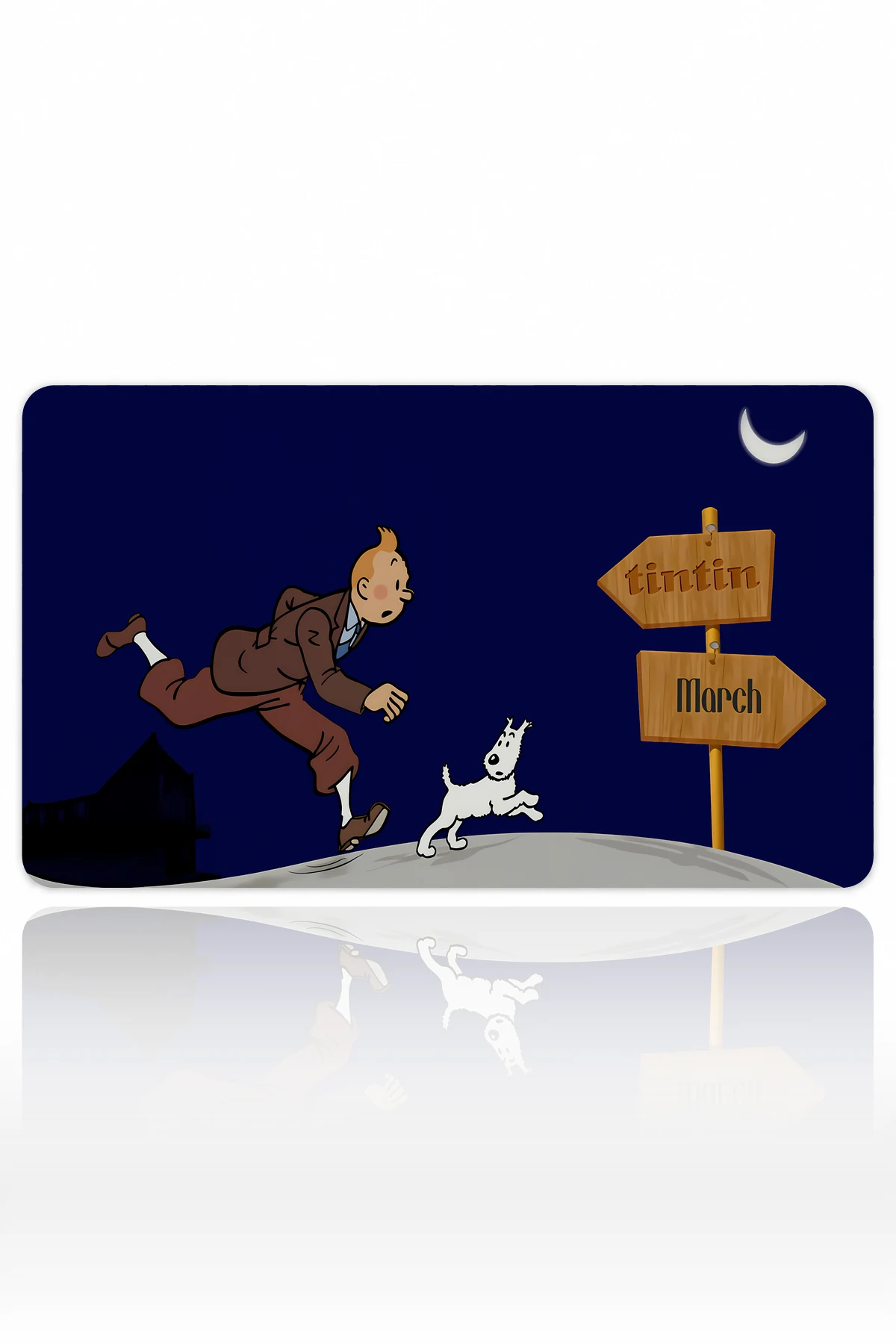 Midnight Signpost Dizüstü Gaming Mousepad