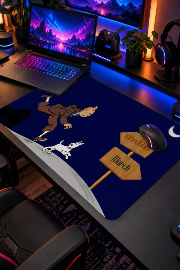 Midnight Signpost Dizüstü Gaming Mousepad