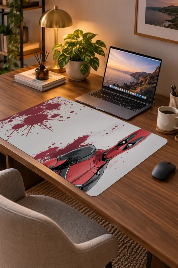 Crimson Splatter Dizüstü Gaming Mousepad
