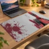 Crimson Splatter Dizüstü Gaming Mousepad