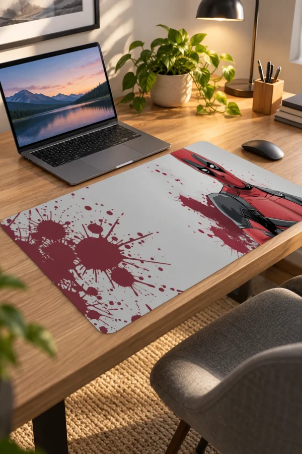 Crimson Splatter Dizüstü Gaming Mousepad