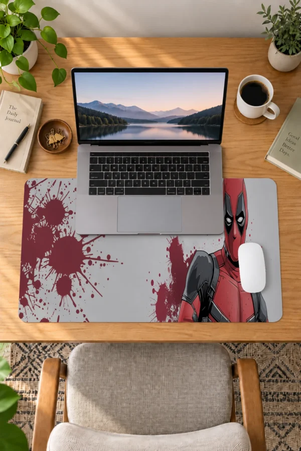 Crimson Splatter Dizüstü Gaming Mousepad