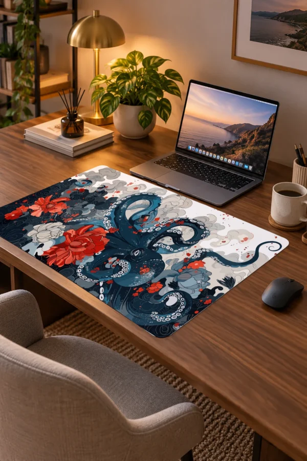 Octoflora 60x40 Gaming Mousepad Octoflora Dizüstü Gaming Mousepad