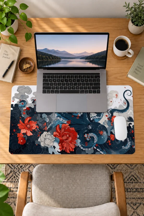 Octoflora 60x40 Gaming Mousepad Octoflora Dizüstü Gaming Mousepad