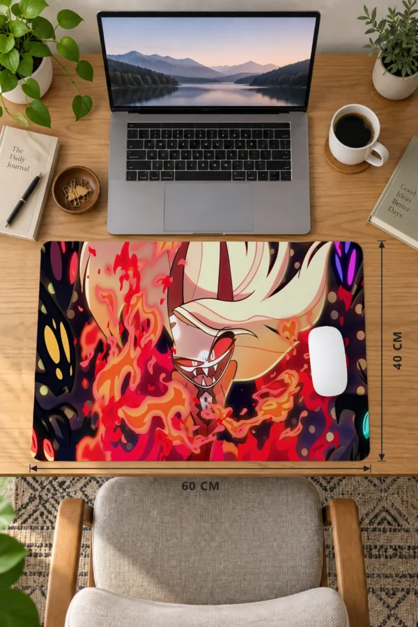Infernal Blaze 60x40 Gaming Mousepad Infernal Blaze Dizüstü Gaming Mousepad