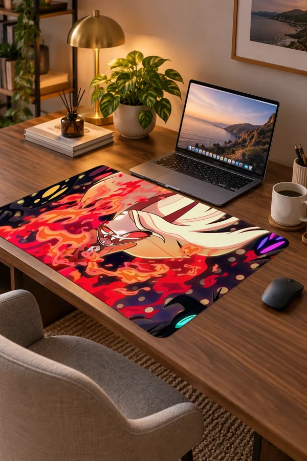 Infernal Blaze 60x40 Gaming Mousepad Infernal Blaze Dizüstü Gaming Mousepad