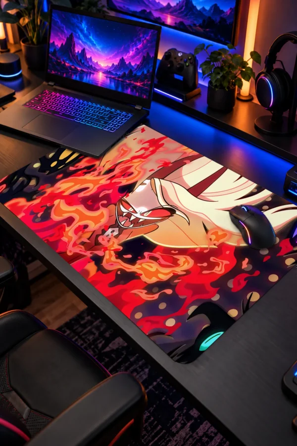 Infernal Blaze 60x40 Gaming Mousepad Infernal Blaze Dizüstü Gaming Mousepad