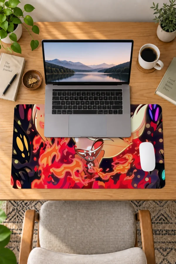 Infernal Blaze 60x40 Gaming Mousepad Infernal Blaze Dizüstü Gaming Mousepad