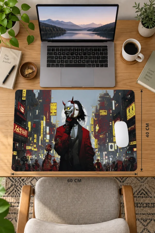 Oni District 60x40 Gaming Mousepad Oni District Dizüstü Gaming Mousepad