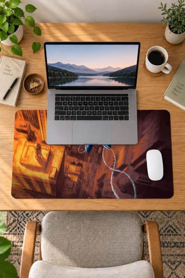 Copper Descent Dizüstü Gaming Mousepad