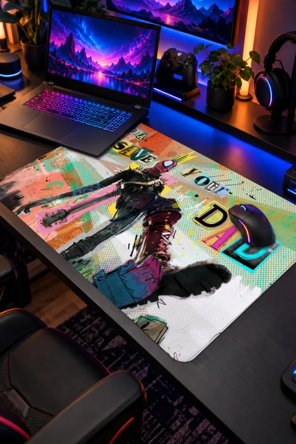 Riot Collage 60x40 Gaming Mousepad Riot Collage Dizüstü Gaming Mousepad