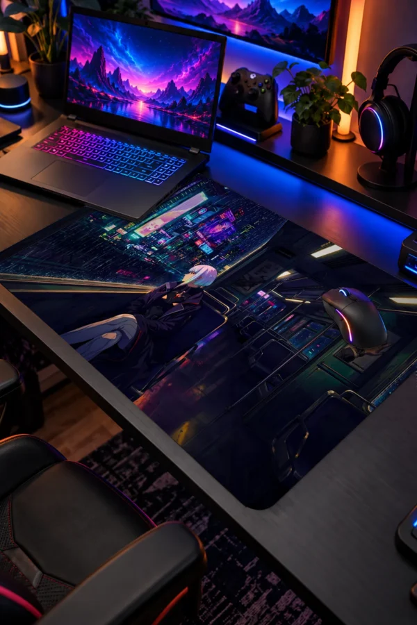 Neon Commute Dizüstü Gaming Mousepad