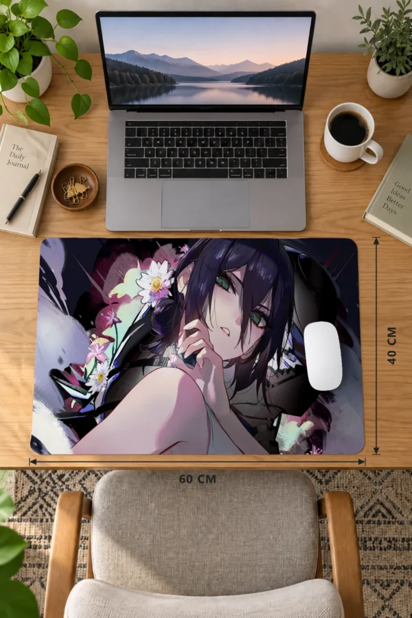 Nightbloom Muse 60x40 Gaming Mousepad Nightbloom Muse Dizüstü Gaming Mousepad