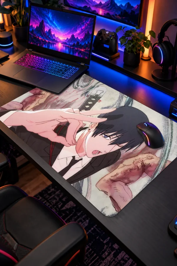Fox Emblem 60x40 Gaming Mousepad Fox Emblem Dizüstü Gaming Mousepad