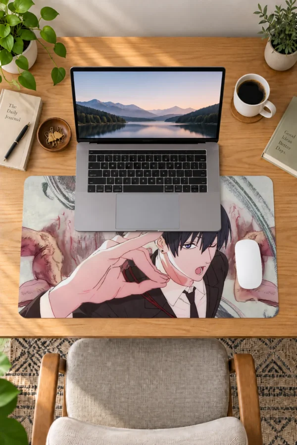 Fox Emblem 60x40 Gaming Mousepad Fox Emblem Dizüstü Gaming Mousepad
