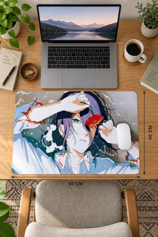 Gerbera Tide 60x40 Gaming Mousepad Gerbera Tide Dizüstü Gaming Mousepad