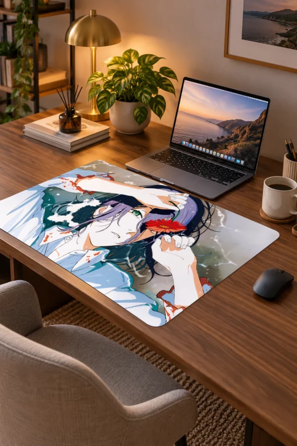 Gerbera Tide 60x40 Gaming Mousepad Gerbera Tide Dizüstü Gaming Mousepad